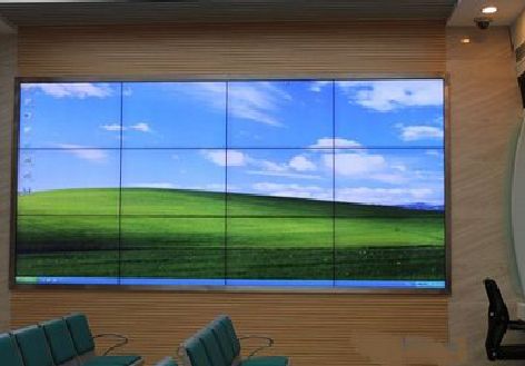 固始液晶拼接屏的另类用法。